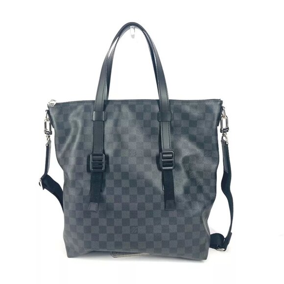 LOUIS VUITTON DamierGraphite Skyline Crossbody Tote Bag - Picture 1 of 15